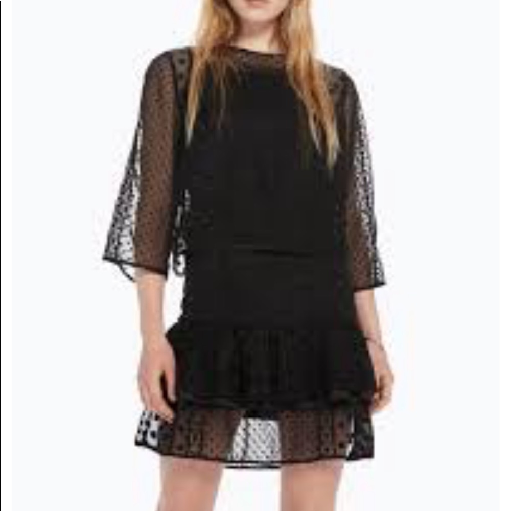 Scotch and Soda womens layered dress